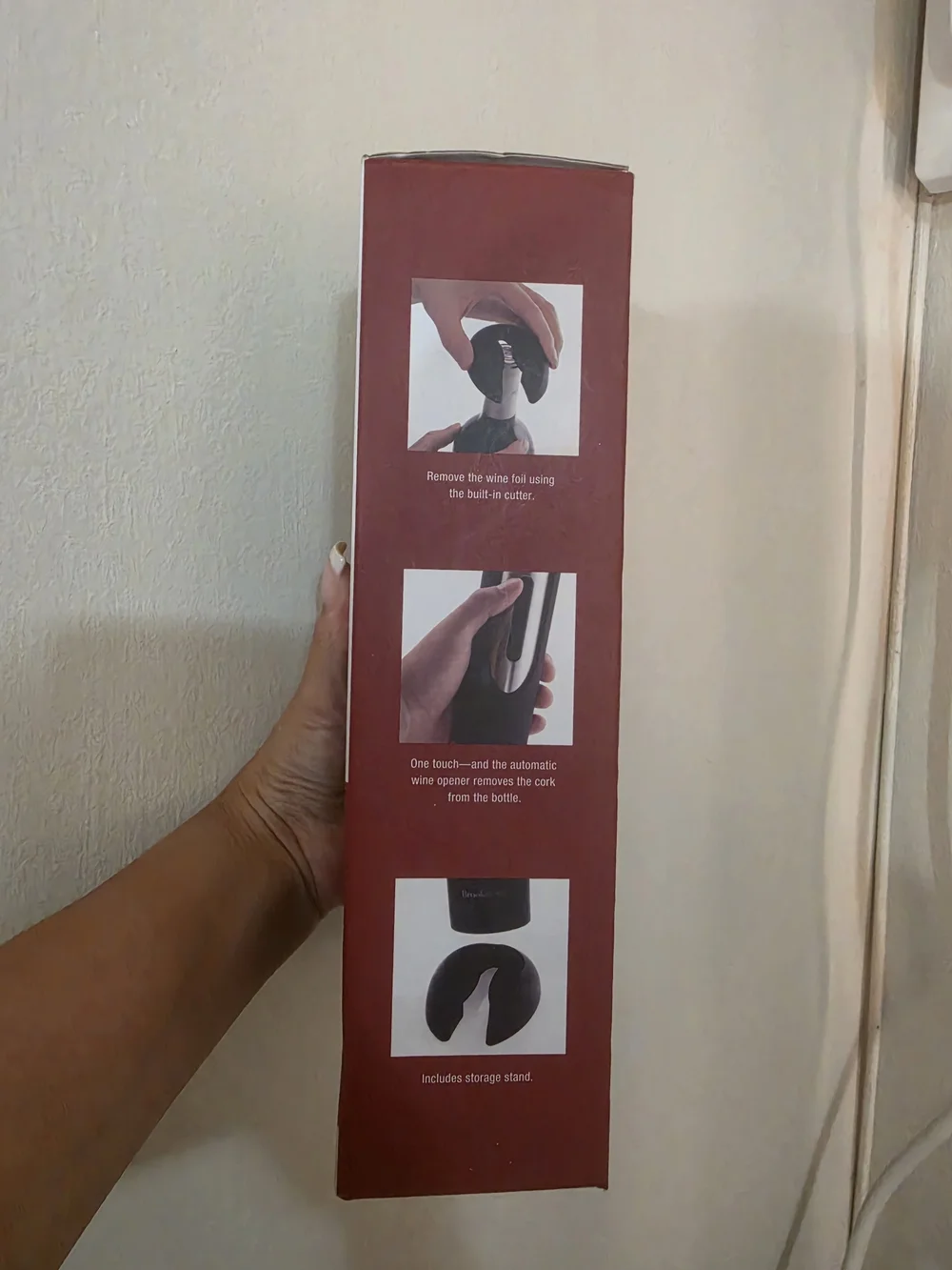 Brookstone automatic wine
